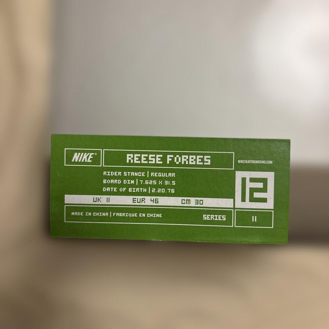 MEDICOM TOY×NIKE SB REESE FORBES フィギュア限定