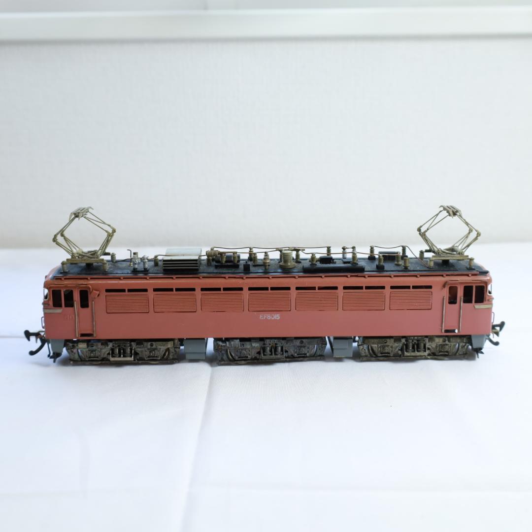 ［K］中村精密 EF805電気機関車と客車2両セット HOゲージ 動作未確認