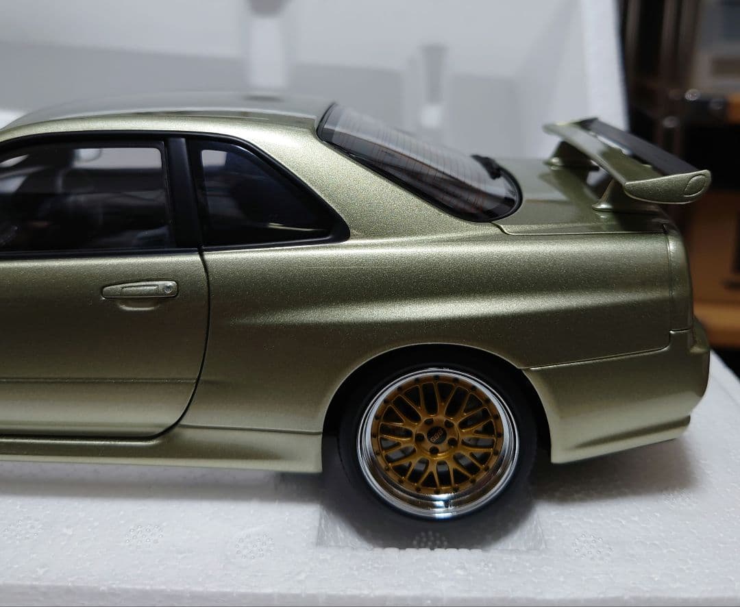 スカイラインGT-R VスペックII ニュル BBS LMホイールver R34