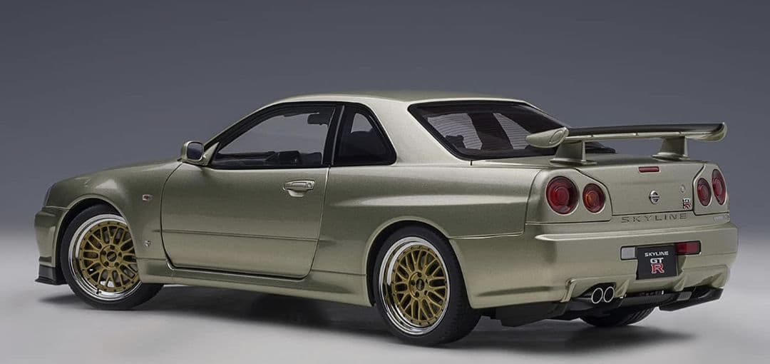 スカイラインGT-R VスペックII ニュル BBS LMホイールver R34