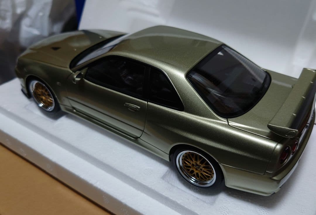 スカイラインGT-R VスペックII ニュル BBS LMホイールver R34