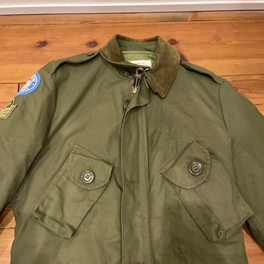 淳ヴィンテージカナダ軍のMK2コンバットジャケット