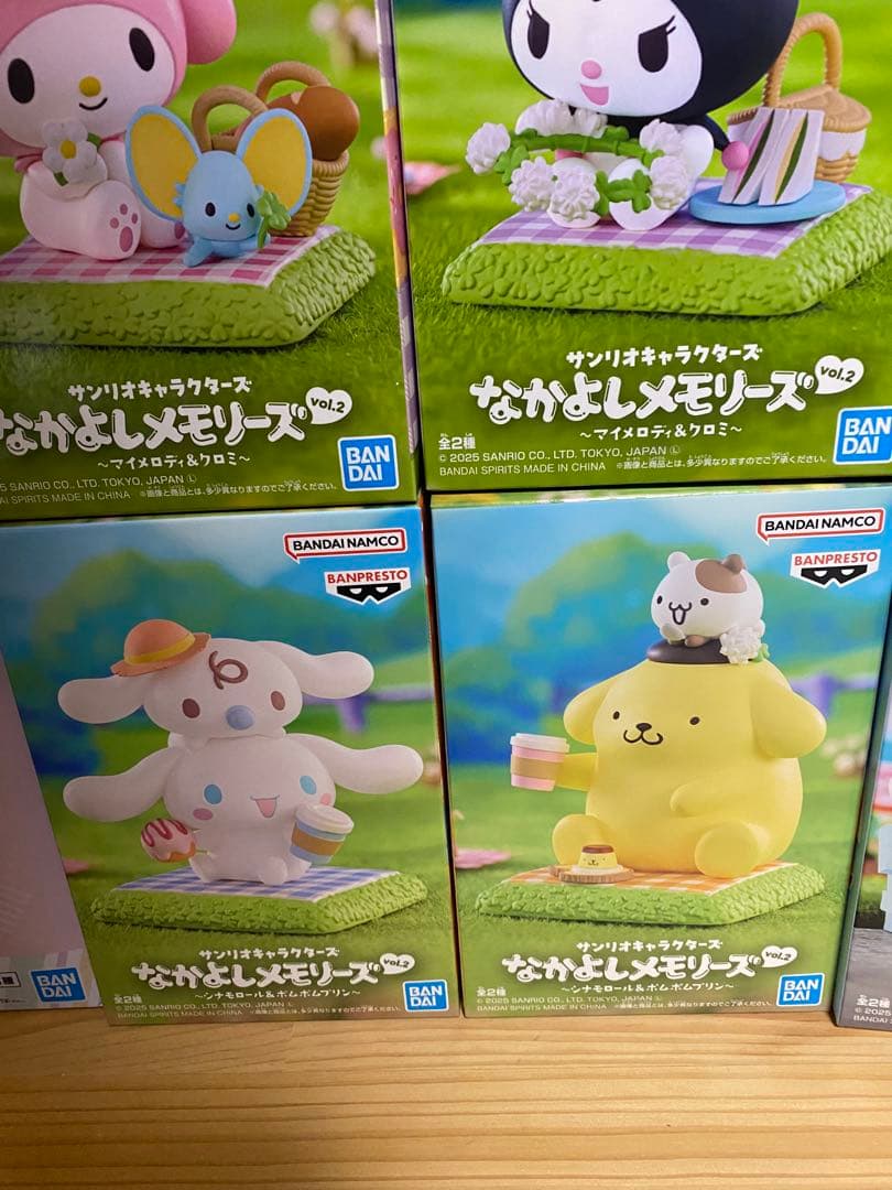 サンリオ なかよしメモリーズ フィギュアセット