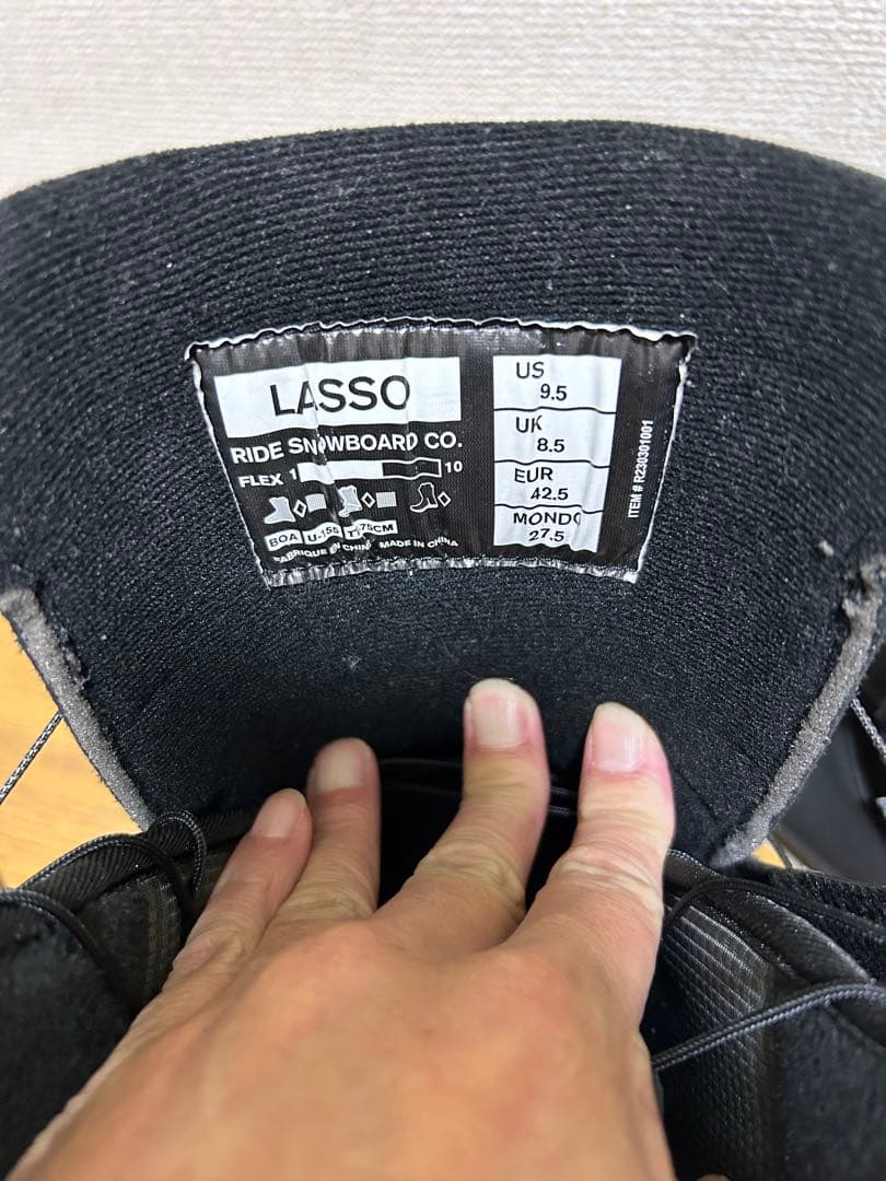 RIDE ライド LASSO ラッソ 24年モデル 27.5cm