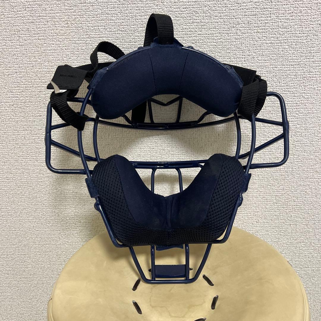 オールスター 硬式用 キャッチャーマスク ネイビー