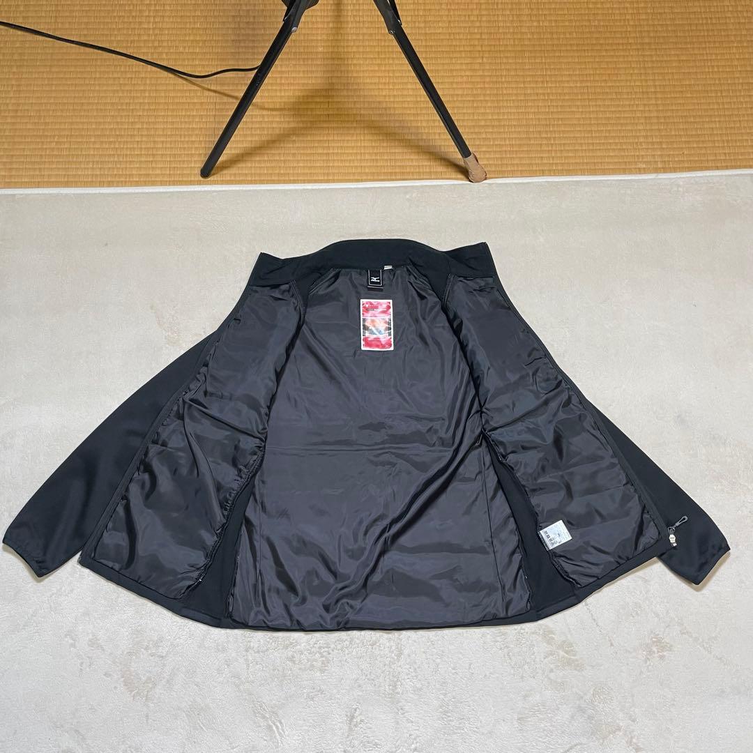 美品 mizuno ミズノ 中綿ウォーマージャケット 上下 セットアップ