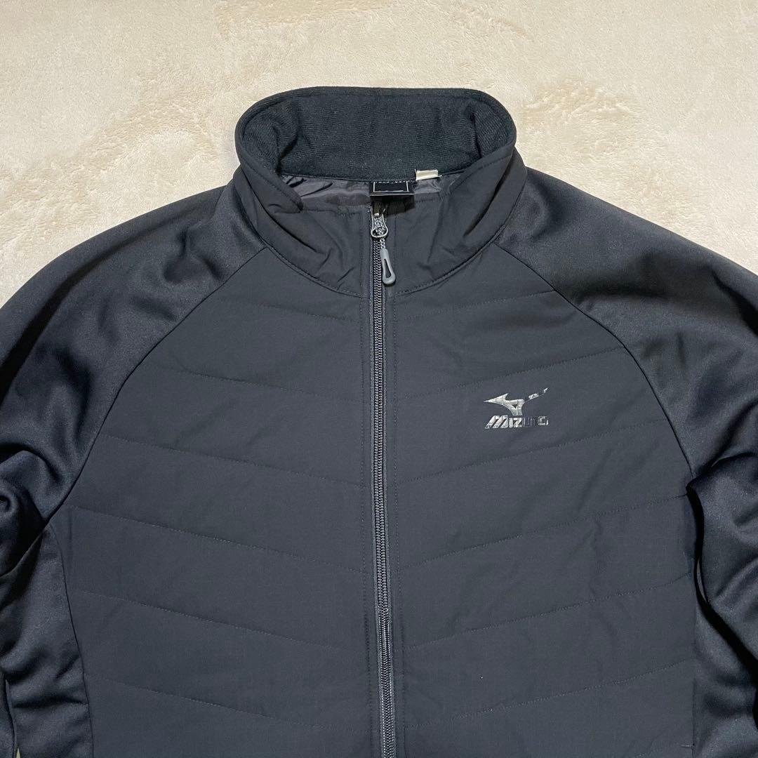 美品 mizuno ミズノ 中綿ウォーマージャケット 上下 セットアップ