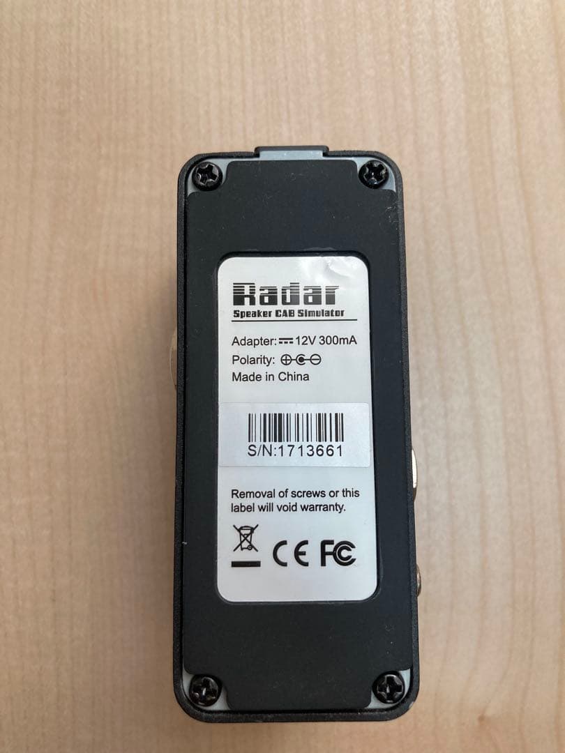 ギター MOOER Radar Speaker CAB Simulator