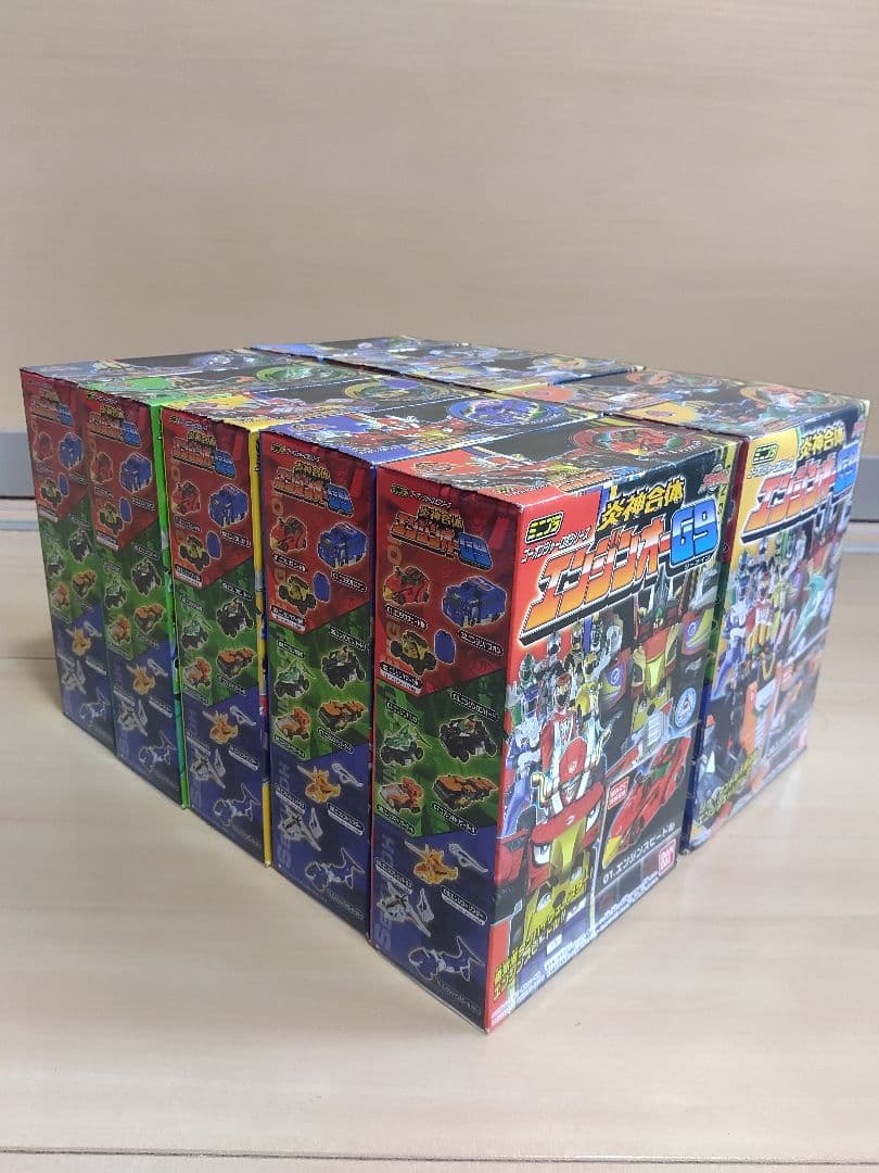 ミニプラ 炎神合体エンジンオーG9 10個入りコンプリート未開封　ボックス付き