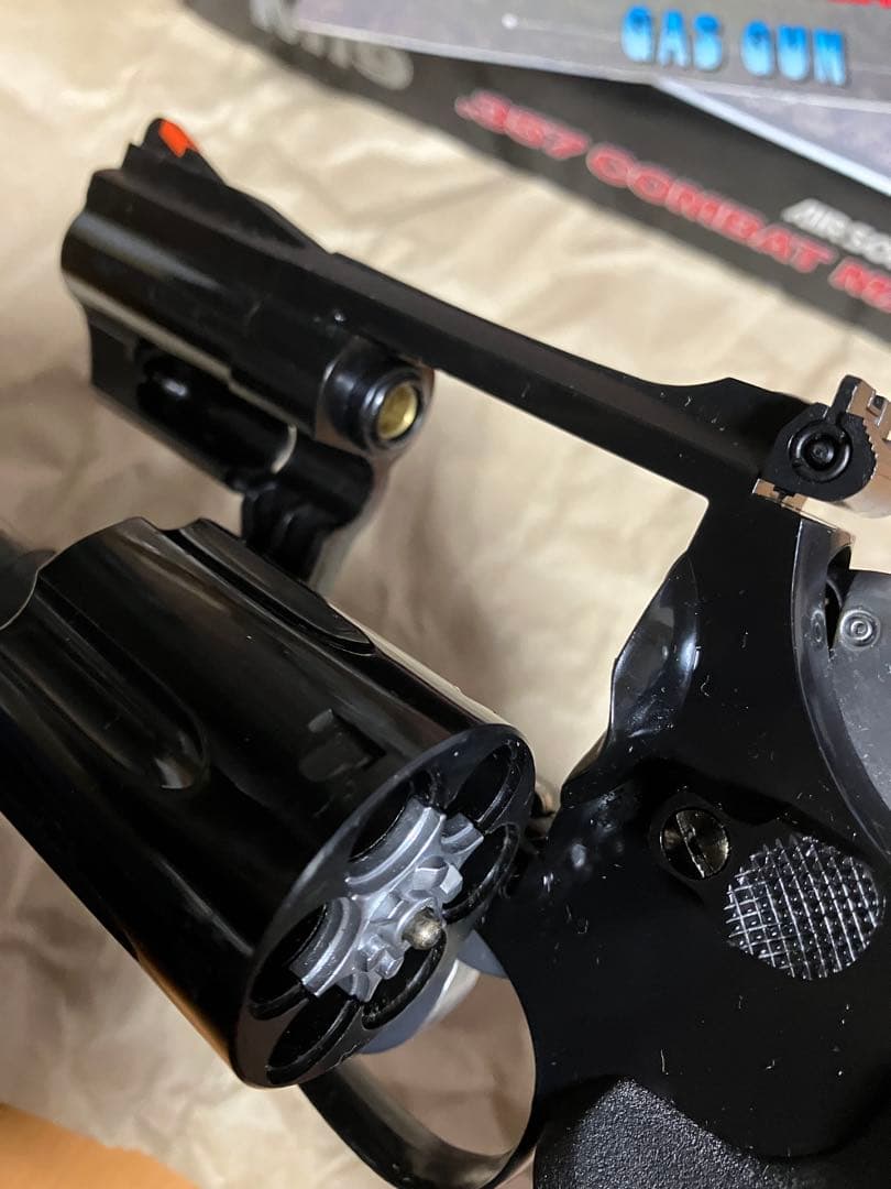 コクサイ S&W M19 2.5インチ ガスリボルバー　ガスガン