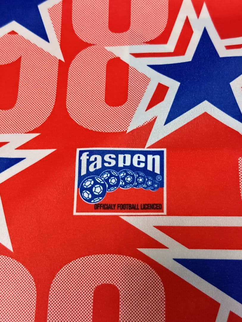 faspen Vintage　ENGLAND　サッカー　ユニフォーム