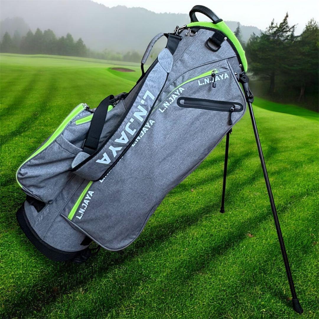 最終価格‼️美品　L.N.JAYA スタンドゴルフバッグ キャディバッグ　9型