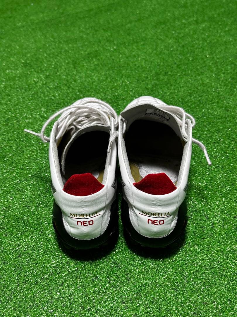 MIZUNO モレリア NEO 4 JAPAN24.0cm サッカースパイク 白