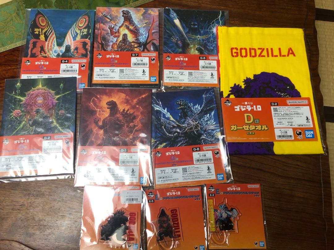 ゴジラ一番くじ　ゴジラ−1.0 ゴジラ2体セット