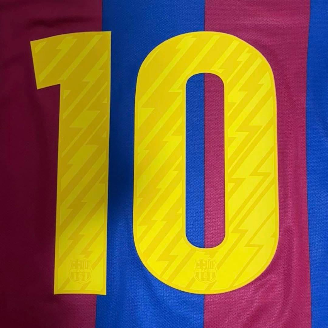 正規品　メッシ　バルセロナ　2010-11　ホームユニフォーム　タグつき