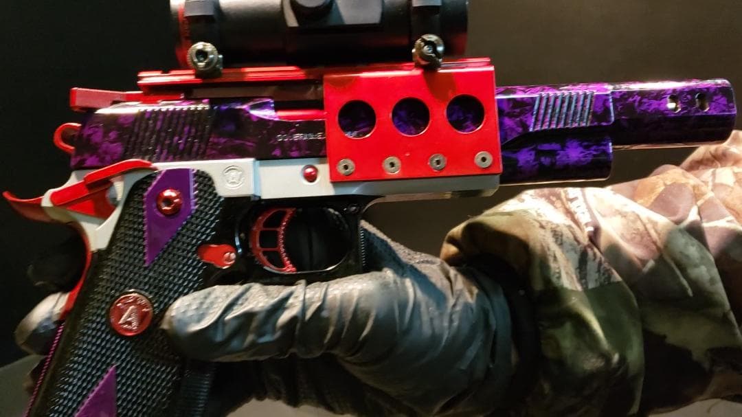 超ド派手！！　WA　ハイキャパ　レースガンカスタム　ガスブローバック