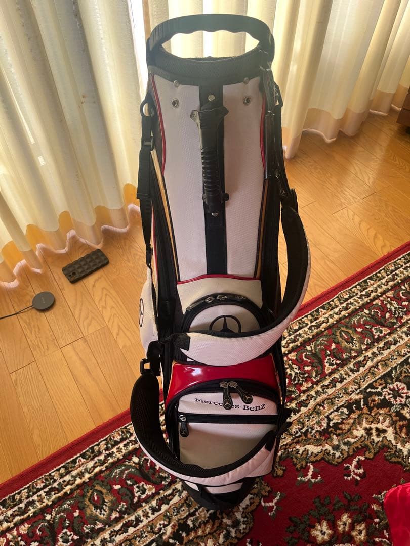 【美品】Mercedes-Benz キャディバッグ スタンド付き