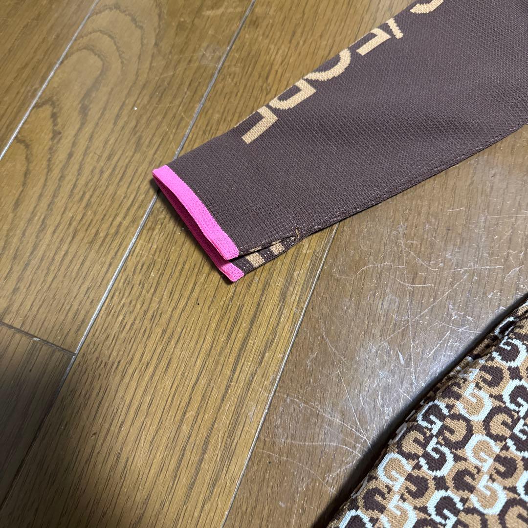 新品未使用　G/FORE ロゴ入りワンピース ブラウン