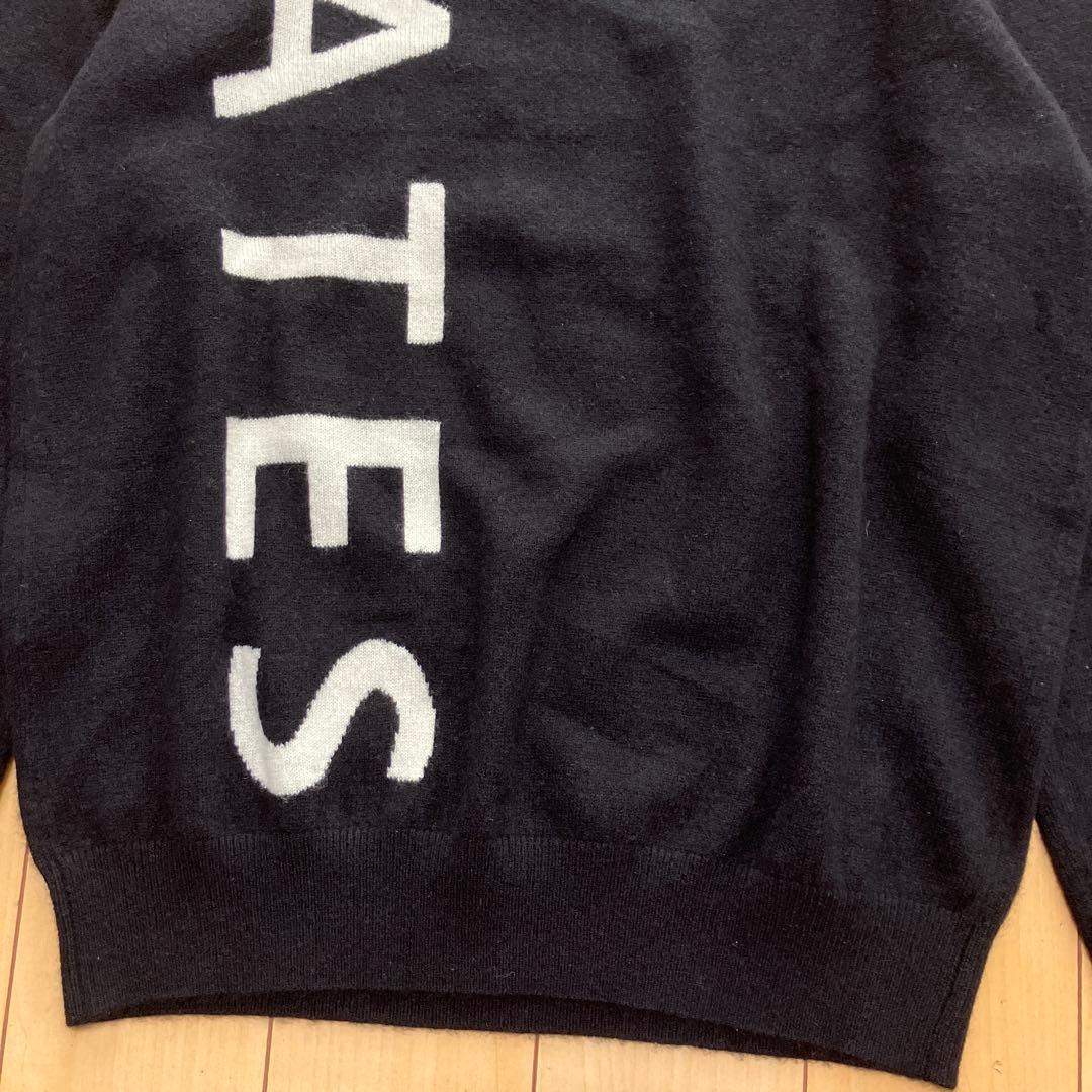 PEARLY GATESパーリーゲイツ　ニット　セーター　カシミヤ　黒　サイズ2