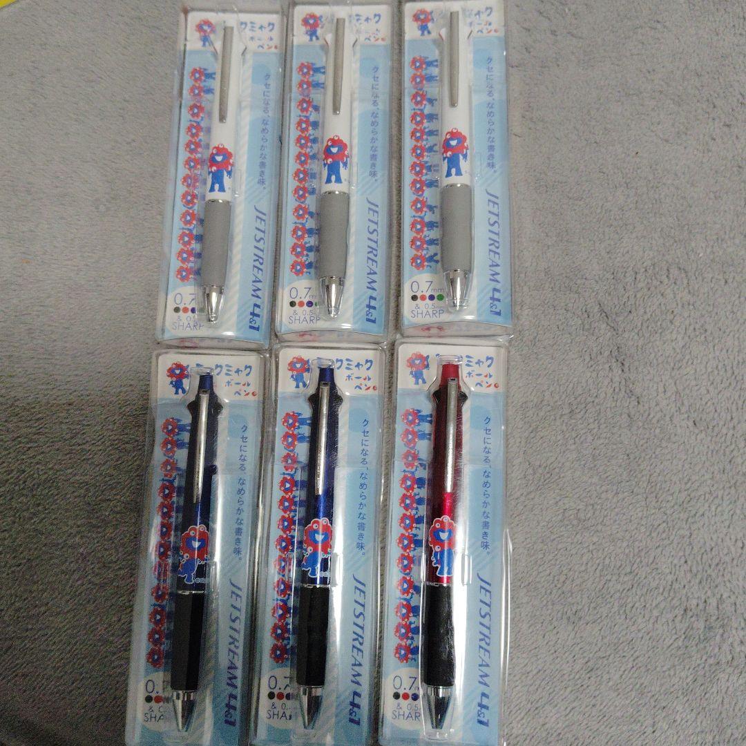 ミャクミャク　ジェットストリーム 4&1ボールペン5本セット