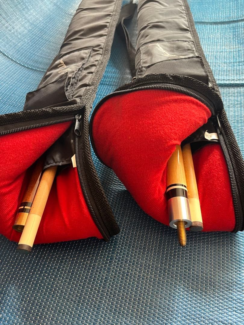 Crest&MinnesotaFatsClassicビリヤードキュー2本セット