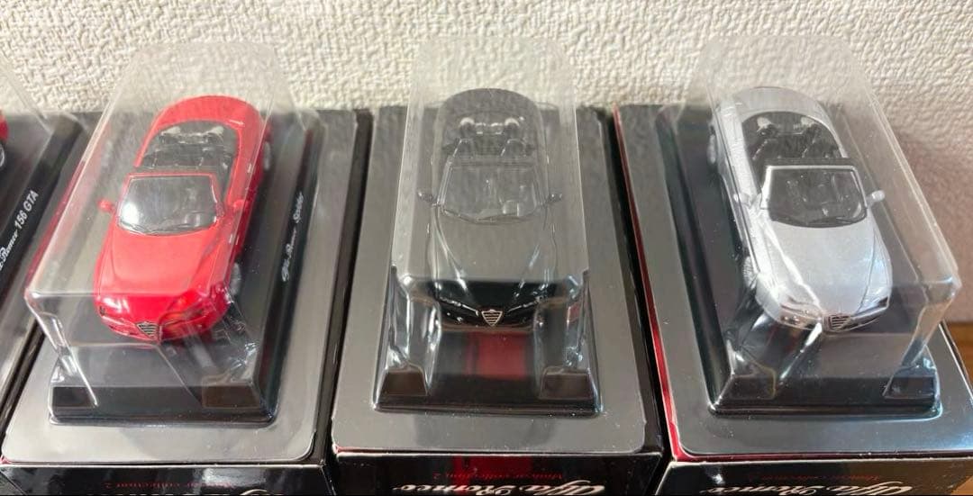 京商 アルファロメオ ミニカーコレクション（全10点）