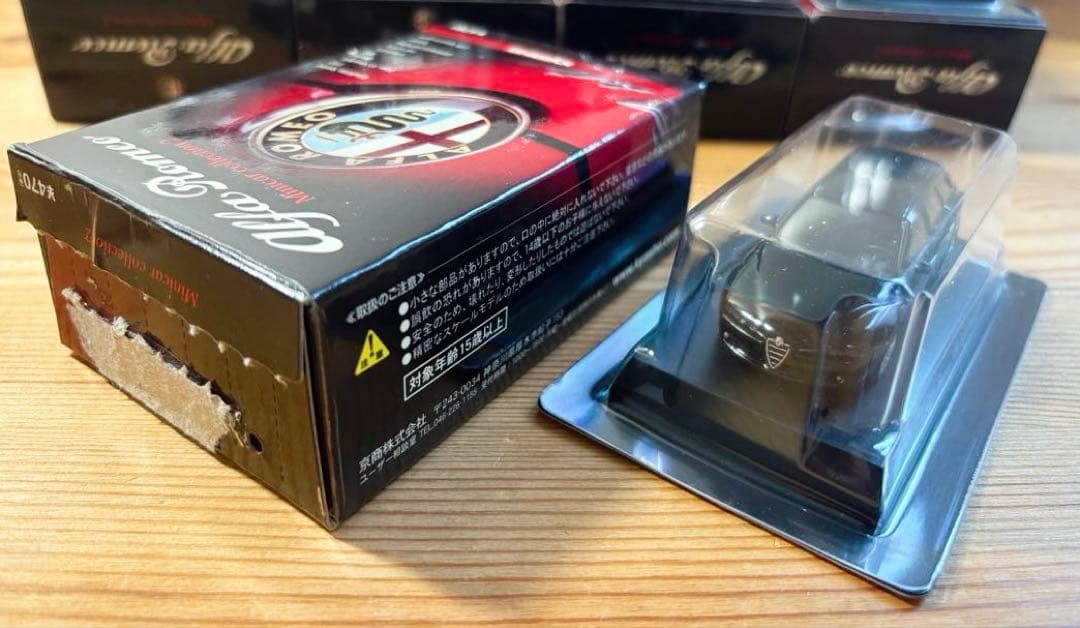 京商 アルファロメオ ミニカーコレクション（全10点）