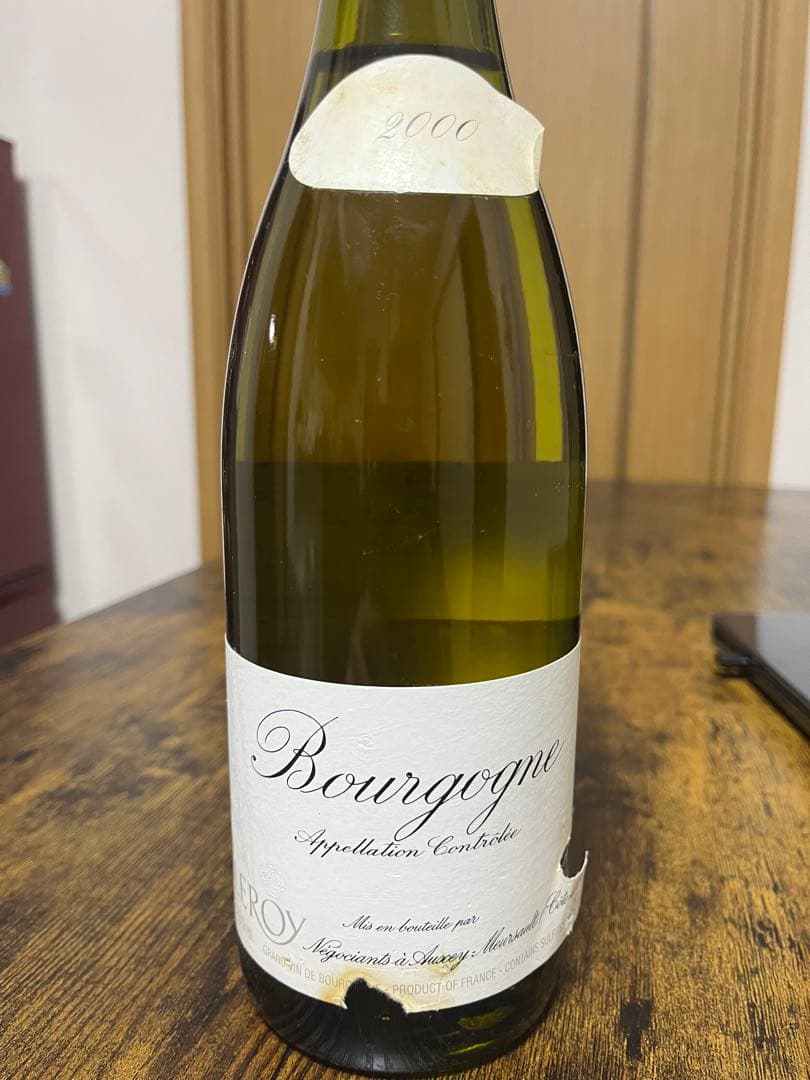 ワイン Leroy Bourgogne Blanc 2000