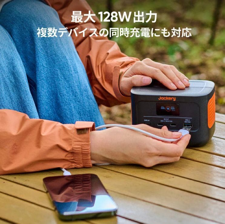 0204軽量99Wh小型Ｊａｃｋｅｒｙ100Ｐｌｕｓ新世代電源キャンプ防災用携帯