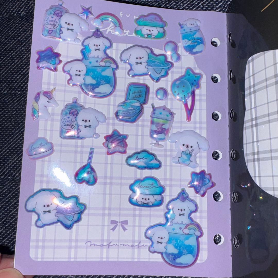 キャラクターシールセットとノート