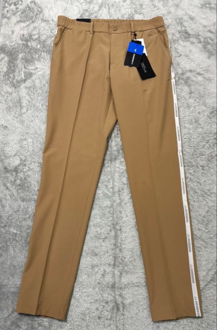 新品 J.LINDEBERG サイドラインパンツ ストレッチ&撥水加工 33