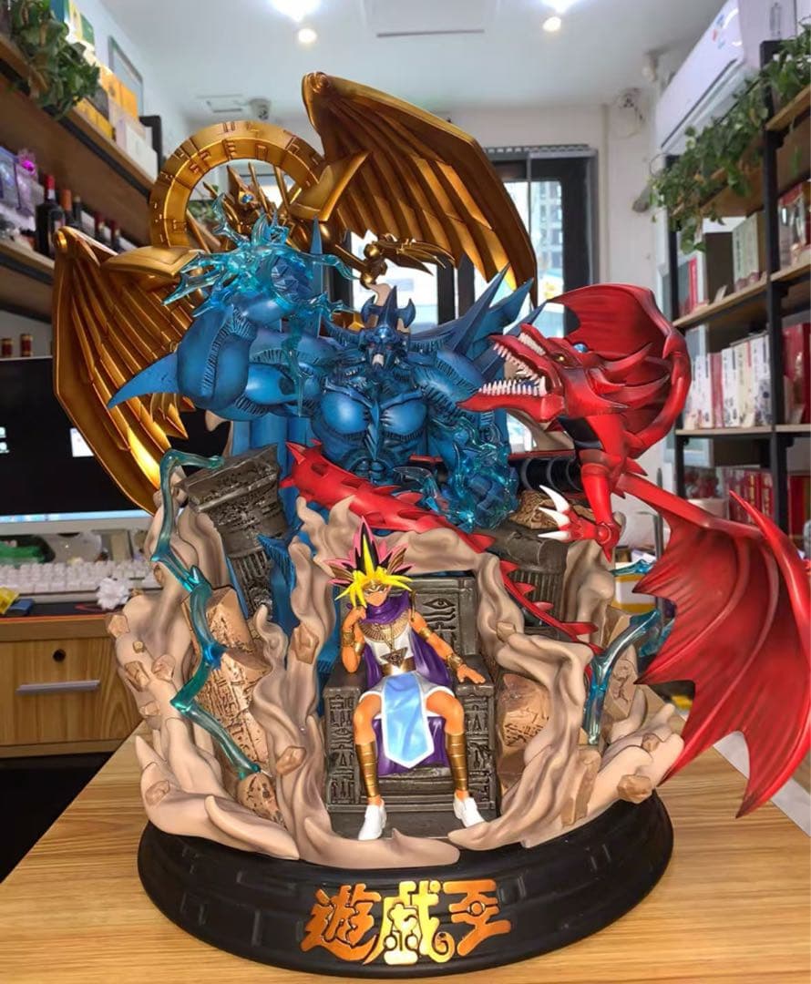 遊戯王 アテム ガレージキット ガレキ スタチュー ③