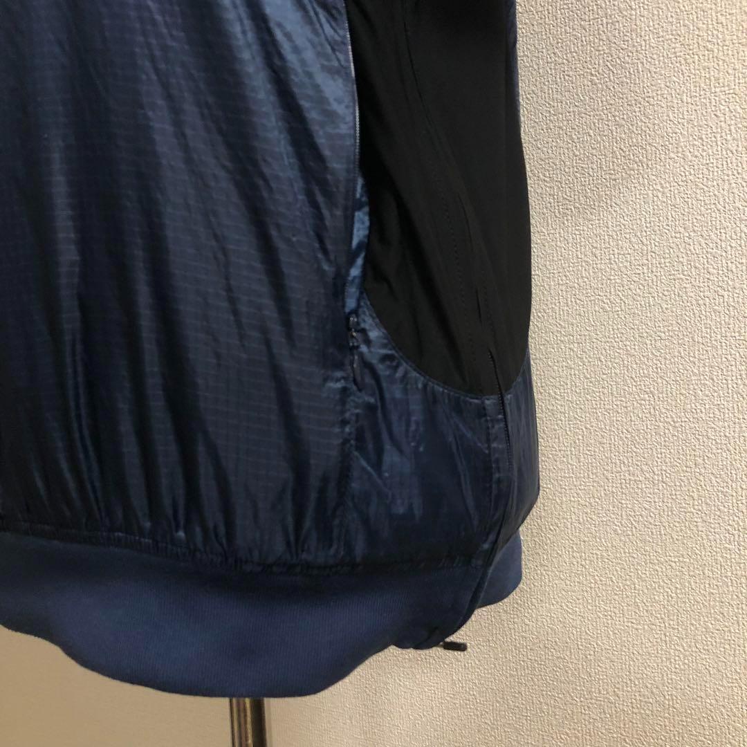 パーリーゲイツ ハーフジップ ナイロン ウェア ネイビー サイズ1