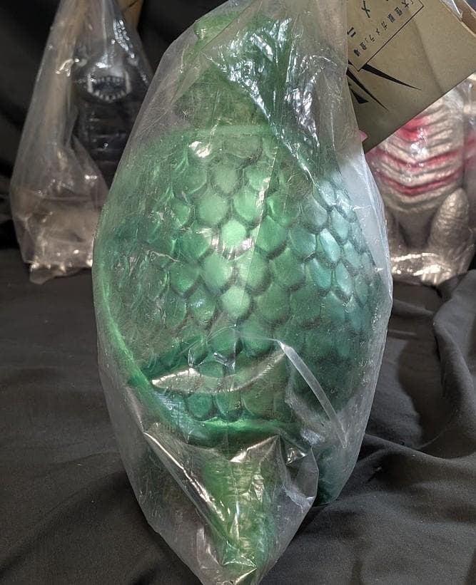 昭和ガメラ・ギロン・宇宙ギャオス（マーミット）ビニールパラダイス未開封３体セット