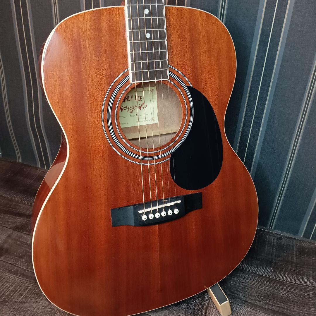 メンテ済み 新品弦 軽量 初心者 ビギナー向け アコースティックギター