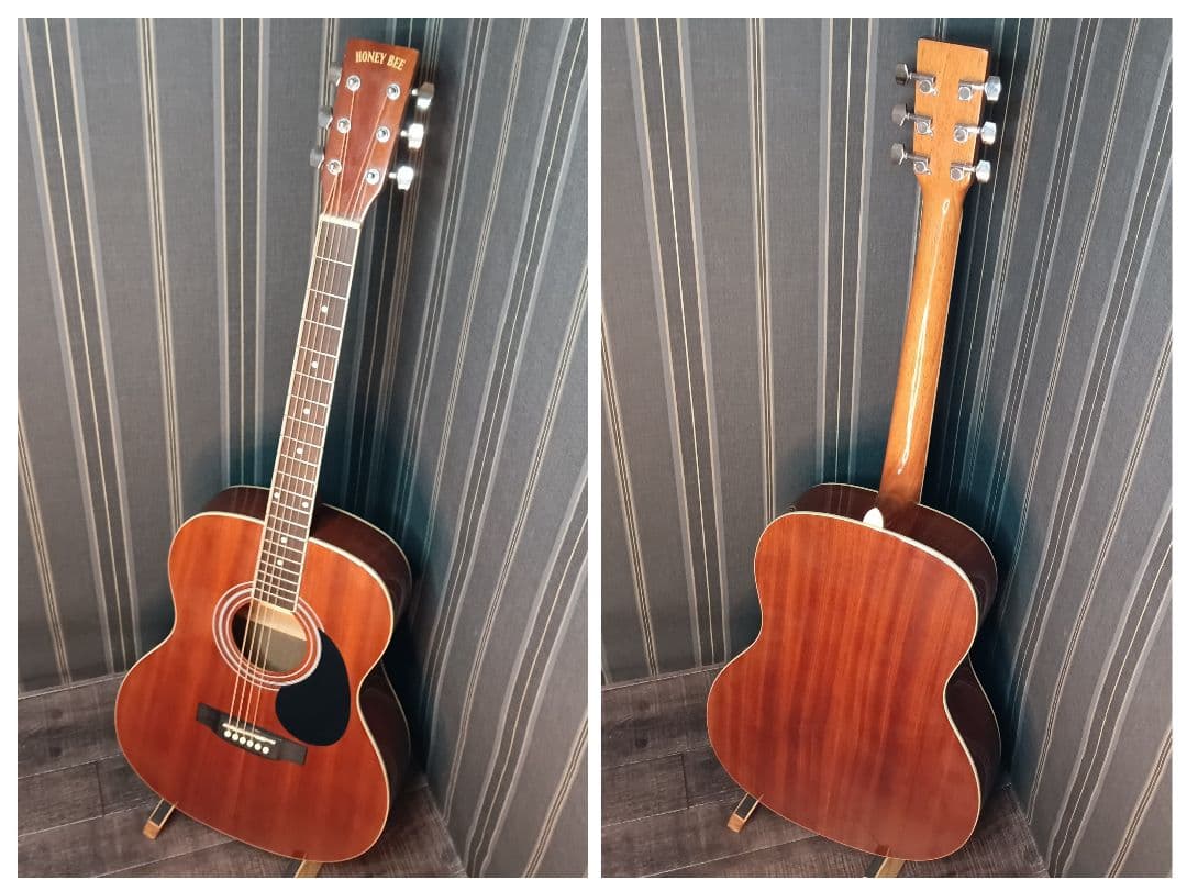 メンテ済み 新品弦 軽量 初心者 ビギナー向け アコースティックギター