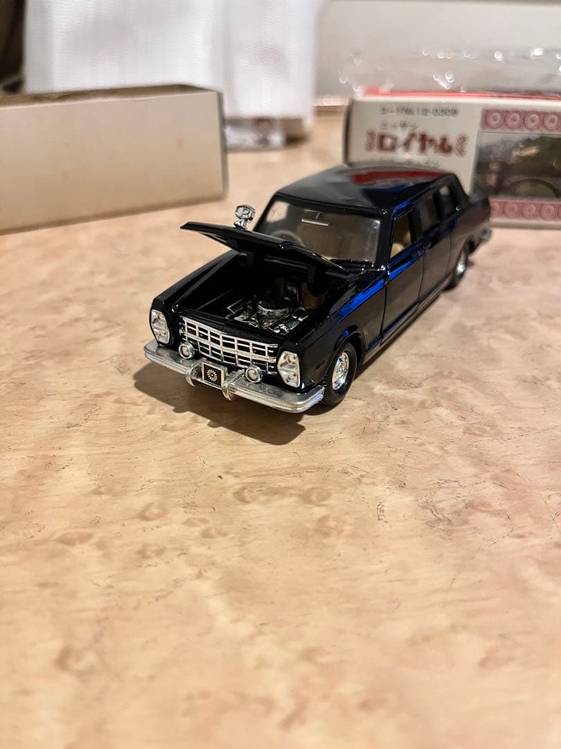 当時物　ヨネザワ　ダイヤペット　ニッサンロイヤル 1/47 ブラック