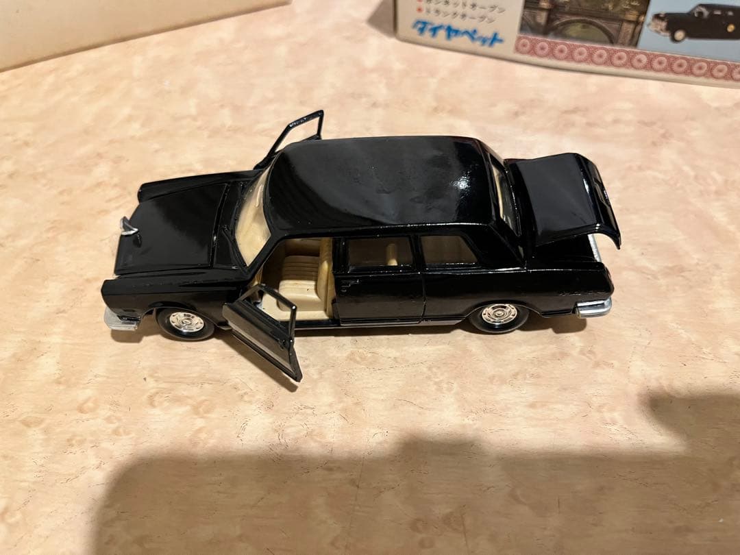 当時物　ヨネザワ　ダイヤペット　ニッサンロイヤル 1/47 ブラック