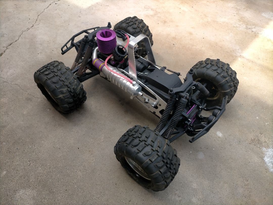 ★送料無料★HPIサベージ　ジャンク　オフロードエンジンラジコンカー