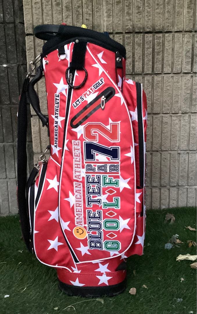 BLUE TEE GOLF ブルーティーゴルフナイロンキャディバッグ