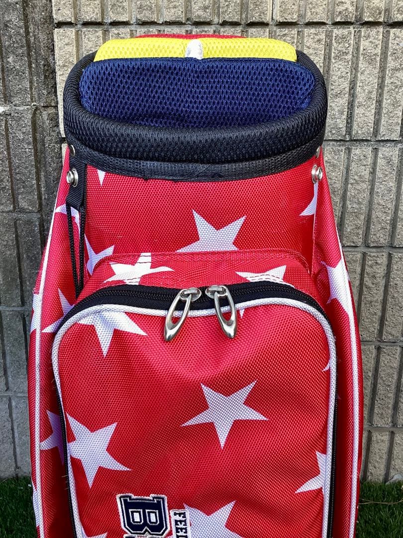 BLUE TEE GOLF ブルーティーゴルフナイロンキャディバッグ