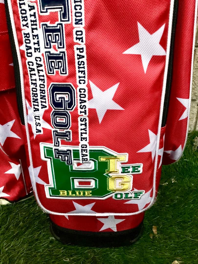 BLUE TEE GOLF ブルーティーゴルフナイロンキャディバッグ