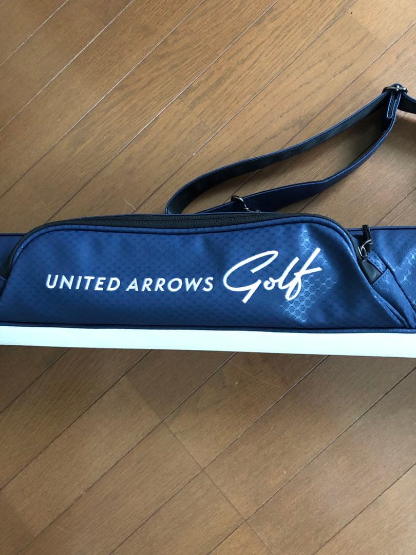 UNITED ARROWS Golf ネイビーゴルフバッグ