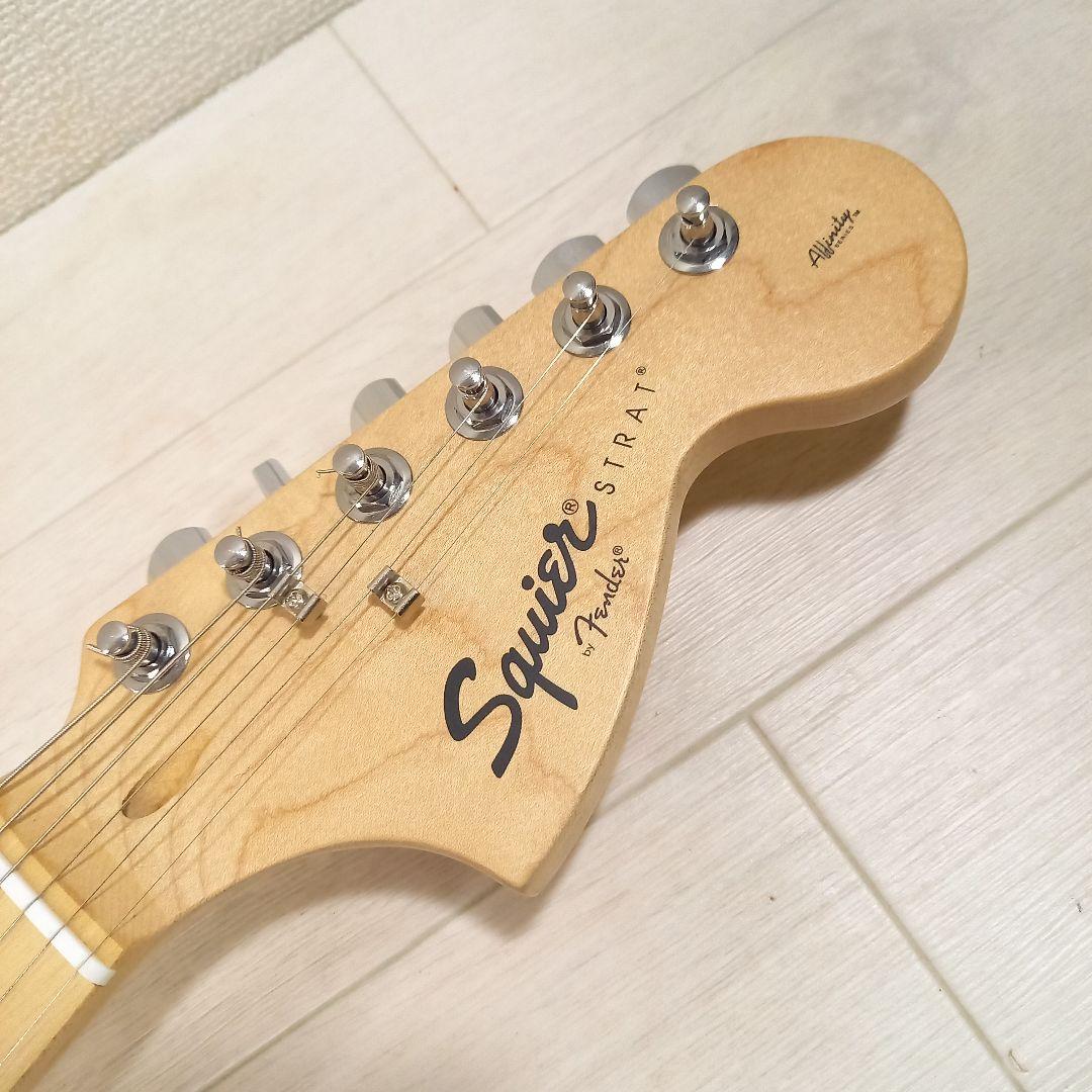 程度良好◎SQUIER by FENDER ストラトキャスター ブラック 黒