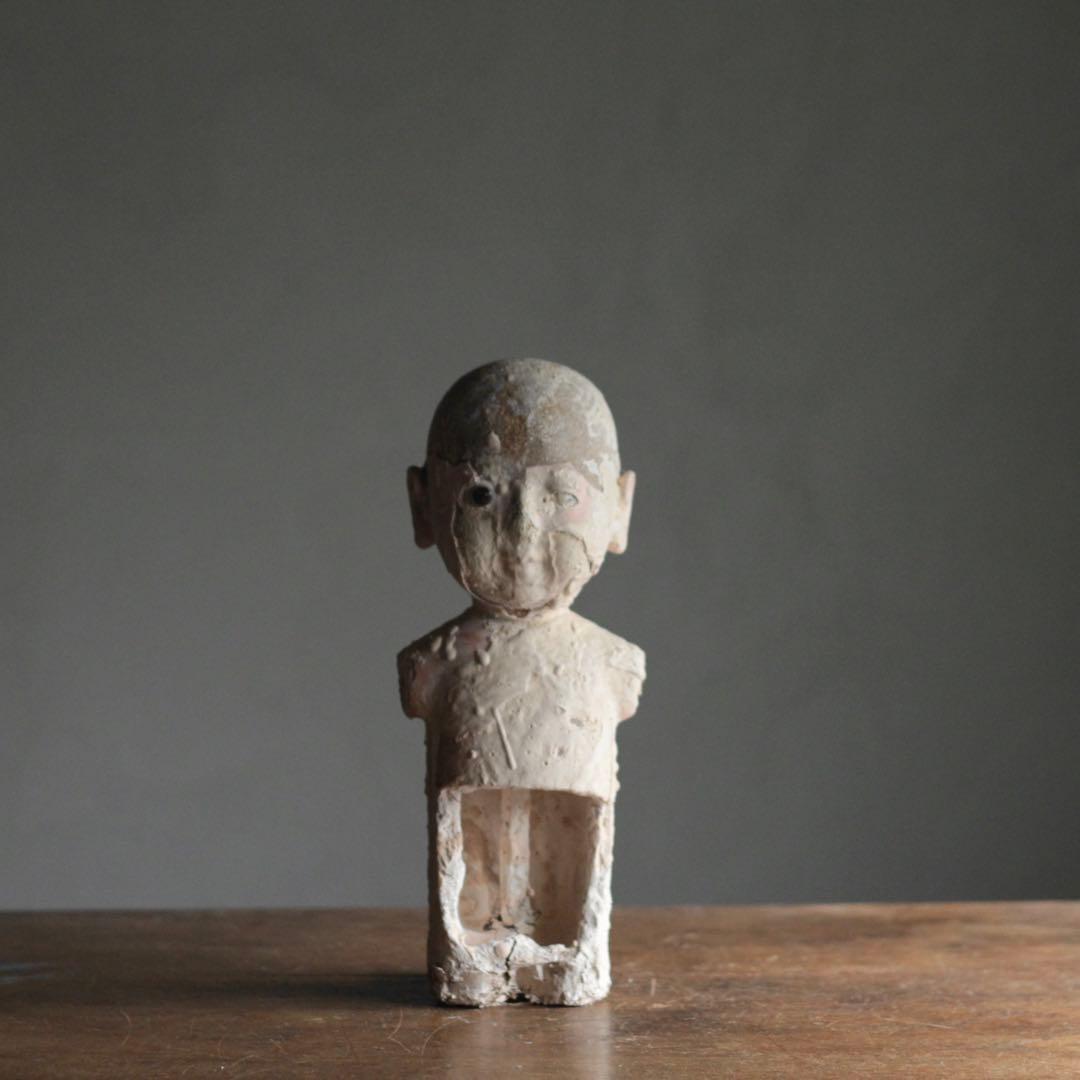 古い 人形 ヒトガタ 制作途中？ 古道具 アンティーク オブジェ