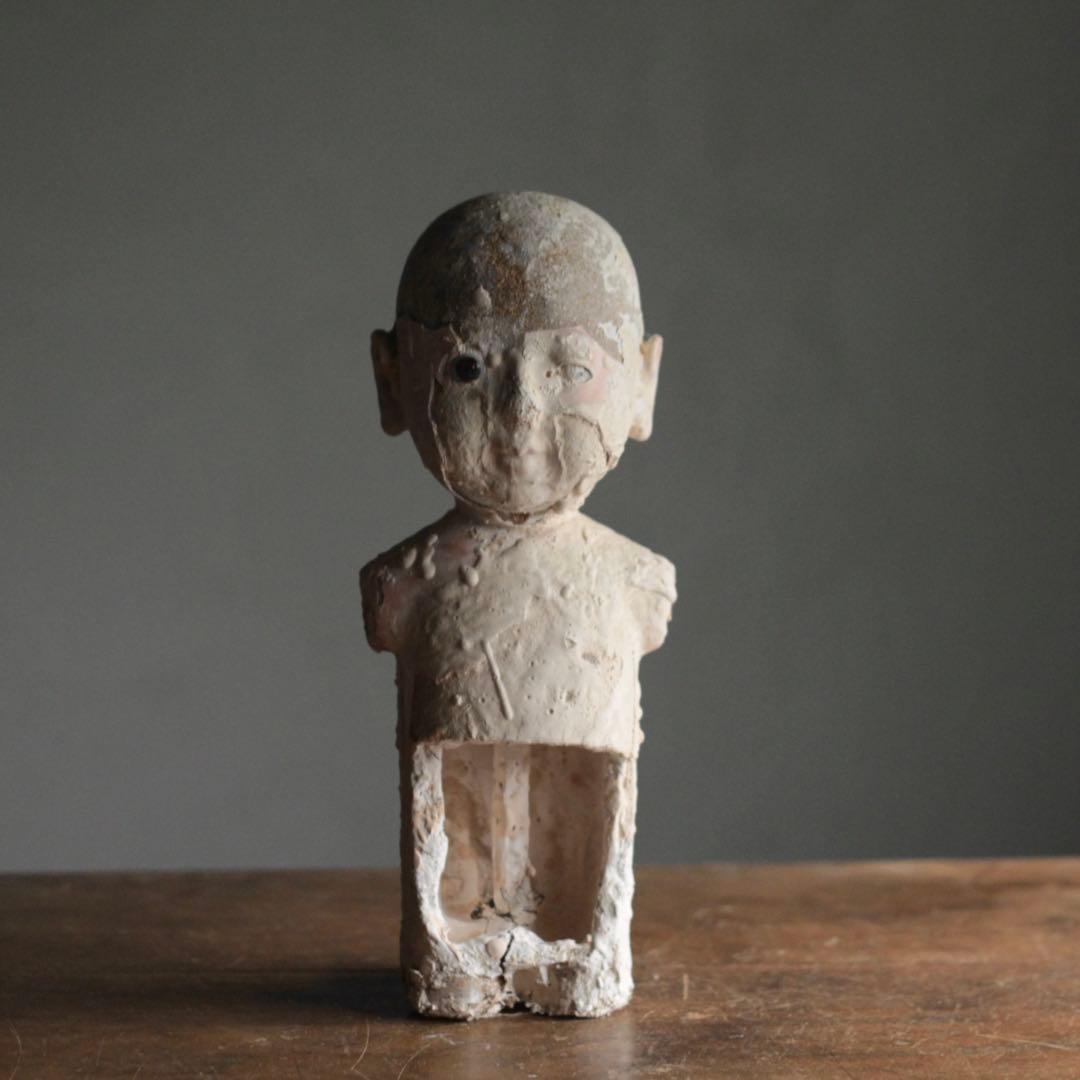 古い 人形 ヒトガタ 制作途中？ 古道具 アンティーク オブジェ