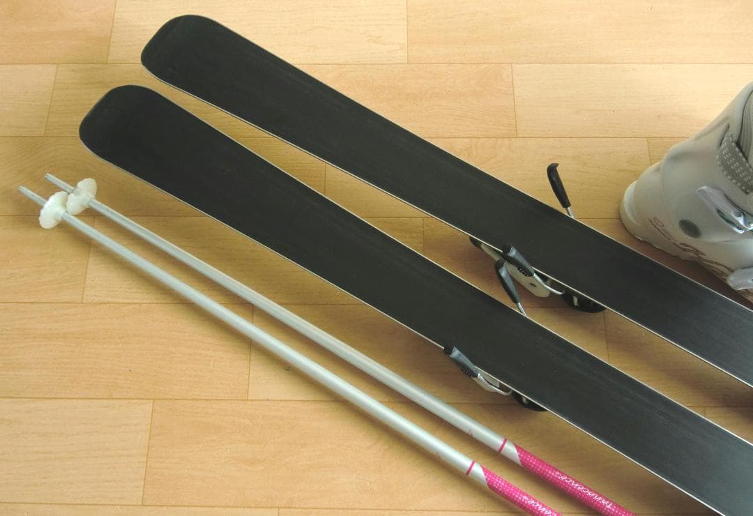 ■■送料無料■ELAN＋Hart■女性用スキーセット■板152靴25■メンテ付■