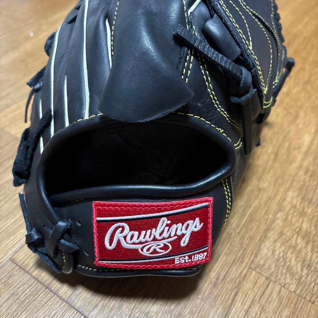 Rawlings 一般軟式グローブ 投手用 黒