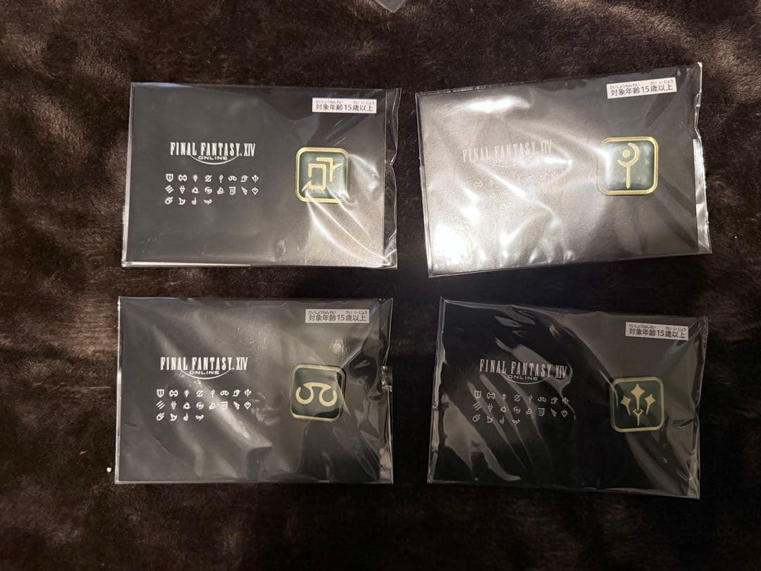 FF14 ピンバッジ 33個セット エオルゼアマップタオル　超える力