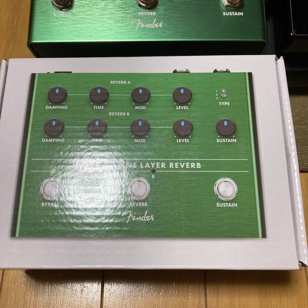 美品！FenderエフェクターDUAL MARINE LAYER